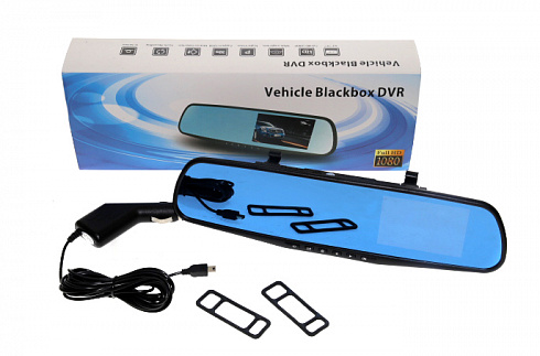 Зеркало вн/салонное с видеорегистратором VEHICLE BLACKBOX DVR 809