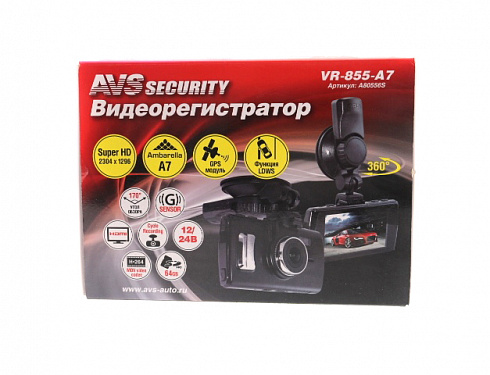 Видеорегистратор AVS VR-855-A7