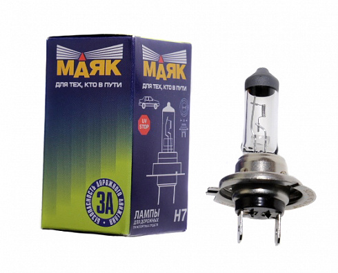 Лампа Н-7 12V  55W МАЯК 52720
