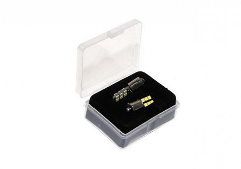 Диод габаритов 2108 белый 12SMD 6000K 2 шт SALMAN