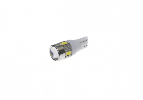 Диод габаритов 2110 белый 6SMD с линзой