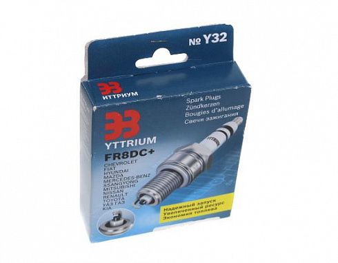 Свечи ЭЗ YTTRIUM FR8DC+ 405,406,409 ДВС Евро2