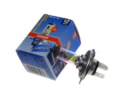 Лампа Н-4 12V  60/55W OSRAM +30% 64193ALS