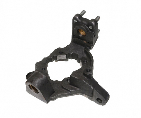Кулак поворотный 3302 п/прив. под болт н/о левый