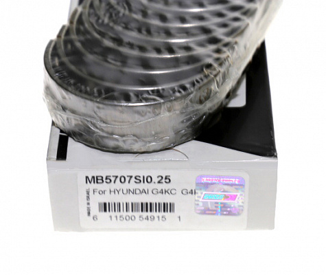 Вкладыши коленвала KING MB5707SI025 коренные