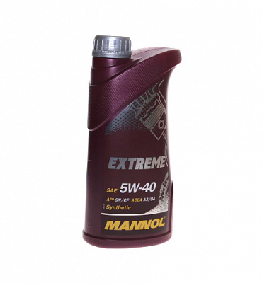 Масло мотор. MANNOL  Extreme  5/40  1л синт.