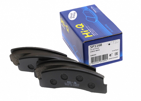 Колодки 2121 тормозные передние HI-Q SP1168