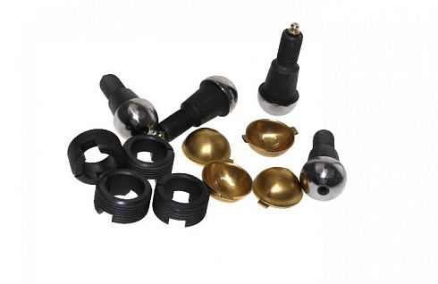 Шкворень кулака поворотного УАЗ 3160,3163 Спайсер (латунные вкладыши 2 уса) METALPART