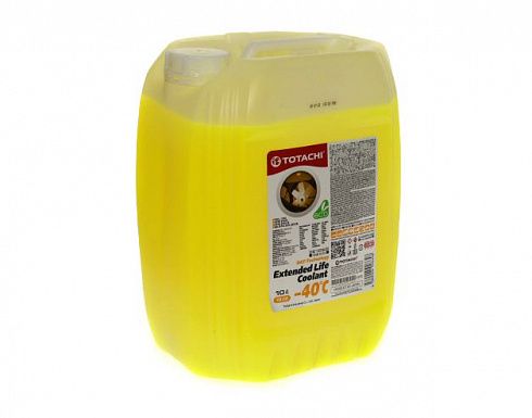 Антифриз TOTACHI ELC 10л жёлтый -40