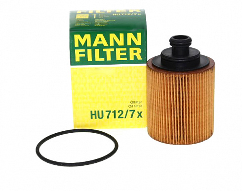 Фильтр масляный (элемент) MANN HU712/7X