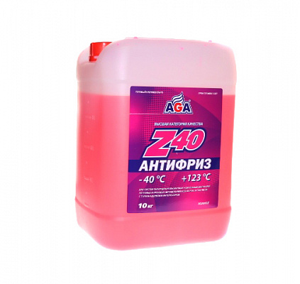 Антифриз AGA 003 Z-40 10л красный