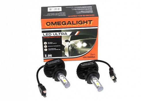 Лампы светодиодные OmegaLight LED Ultra H7