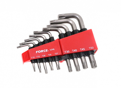 Набор звёзд FORCE 5098 Г-образн. 9 пред. TORX