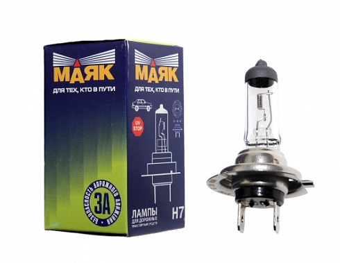 Лампа Н-7 12V 100W МАЯК 52750