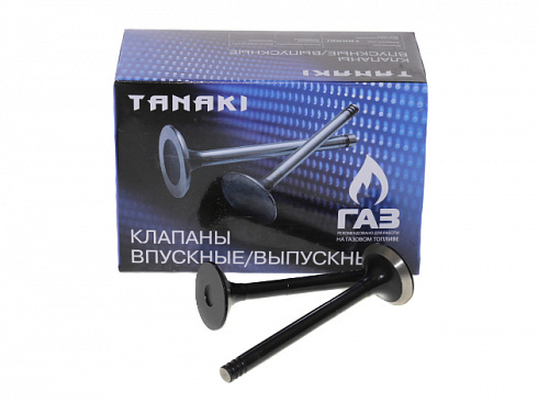 Клапана ДВС 405,406 (8 шт) выпускные TANAKI под газ