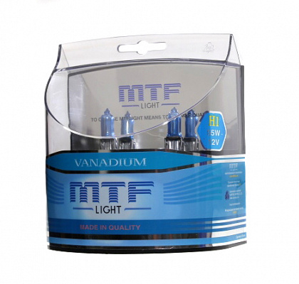 Лампы Н-1 12V  55W MTF VANADIUM