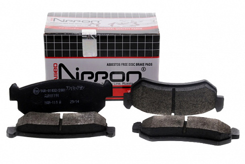 Колодки тормозные ALLIED NIPPON ADB 01191