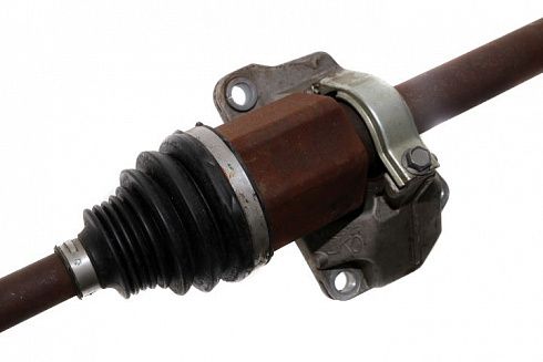 Привод XRAY в сборе правый длинный 391008349R CVT (робот) (контрактный)