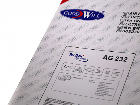 Фильтр воздушный Good Will AG232