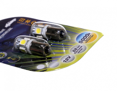 Диод габаритов 2108 белый 5SMD (2шт)