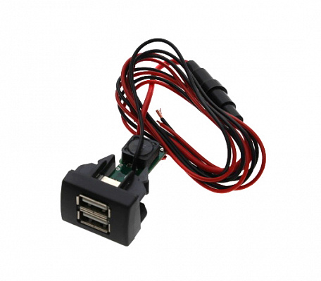 Устройство зарядное встраив.Газель NEXT,Бизнес (2 USB-гнезда)