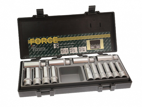 Набор головок FORCE 4143 1/2 14 пред. высокие
