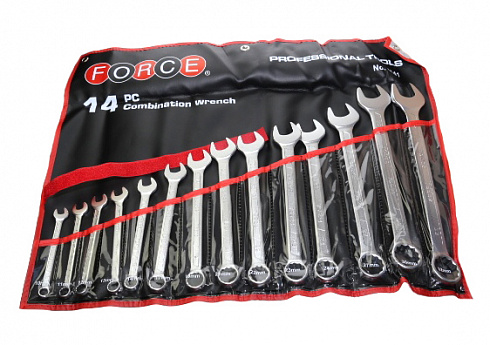 Набор ключей FORCE 5141 рож/нак. 14 предм.