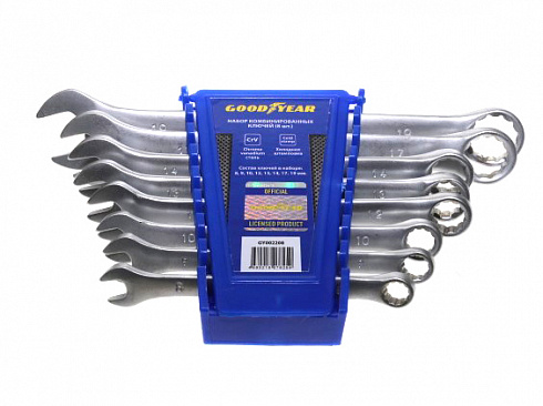 Набор ключей GOOD YEAR GY002208 8 пред.комб.