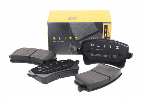 Колодки тормозные BLITZ BB0413P