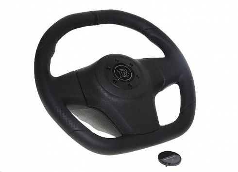Руль 2123 "TRAVEL SPORT" черная строчка