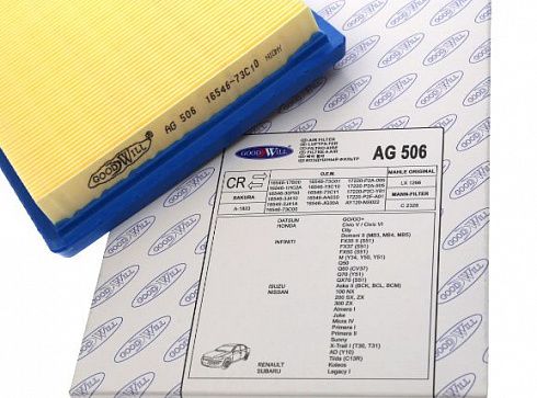 Фильтр воздушный Good Will AG506