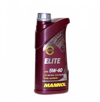 Масло мотор. MANNOL  ELITE  5/40  1л синт.