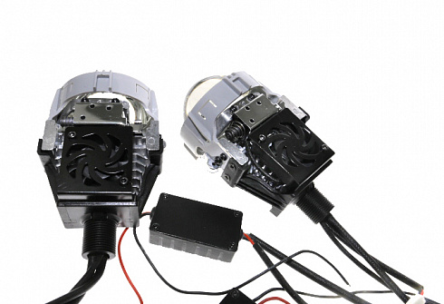 Линзы диодные 2.7" 25W Sho-Me KIT-530 Bi-Led