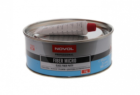 Шпатлёвка NOVOL FIBER MICRO 1кг