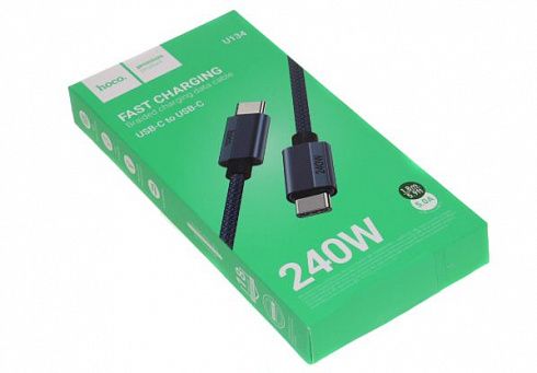 Кабель USB 2.0 - type-C на  type-C HOCO U134