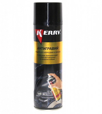 Антигравий KERRY KR-970-2 чёрный 650 мл. спрей