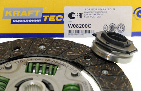 Корзина сцепления в сборе KRAFTTECH W08200C