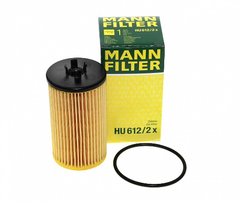 Фильтр масляный (элемент) MANN HU612/2X