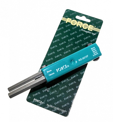 Набор шестигранников FORCE 5072F 7 предм.