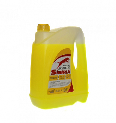 Антифриз SIBIRIA  5л жёлтый G-11 -40