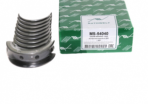 Вкладыши коленвала AUTOWELT MS54040