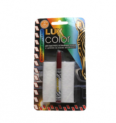 Корректор восковый LUX COLOR красный